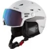Cairn Shuffle Visor Evolight NXT White -Ski Alpin Magasin cairn shuffle visor evolight nxt graphite