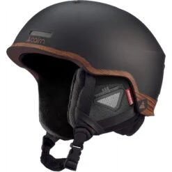 Cairn Centaure Rescue Mat Black Wood -Ski Alpin Magasin casque ski cairn centaure rescue mat black wood 2