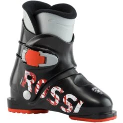 Rossignol Comp J1 Black Red -Ski Alpin Magasin chaussures ski enfant rossignol comp j1 black red 2