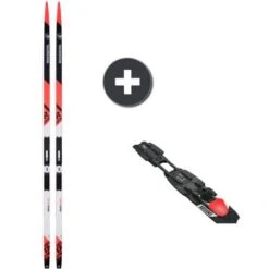 Rossignol Delta Sport R Skin 23 + Fixations -Ski Alpin Magasin rossignol delta sport r skin fixations 1